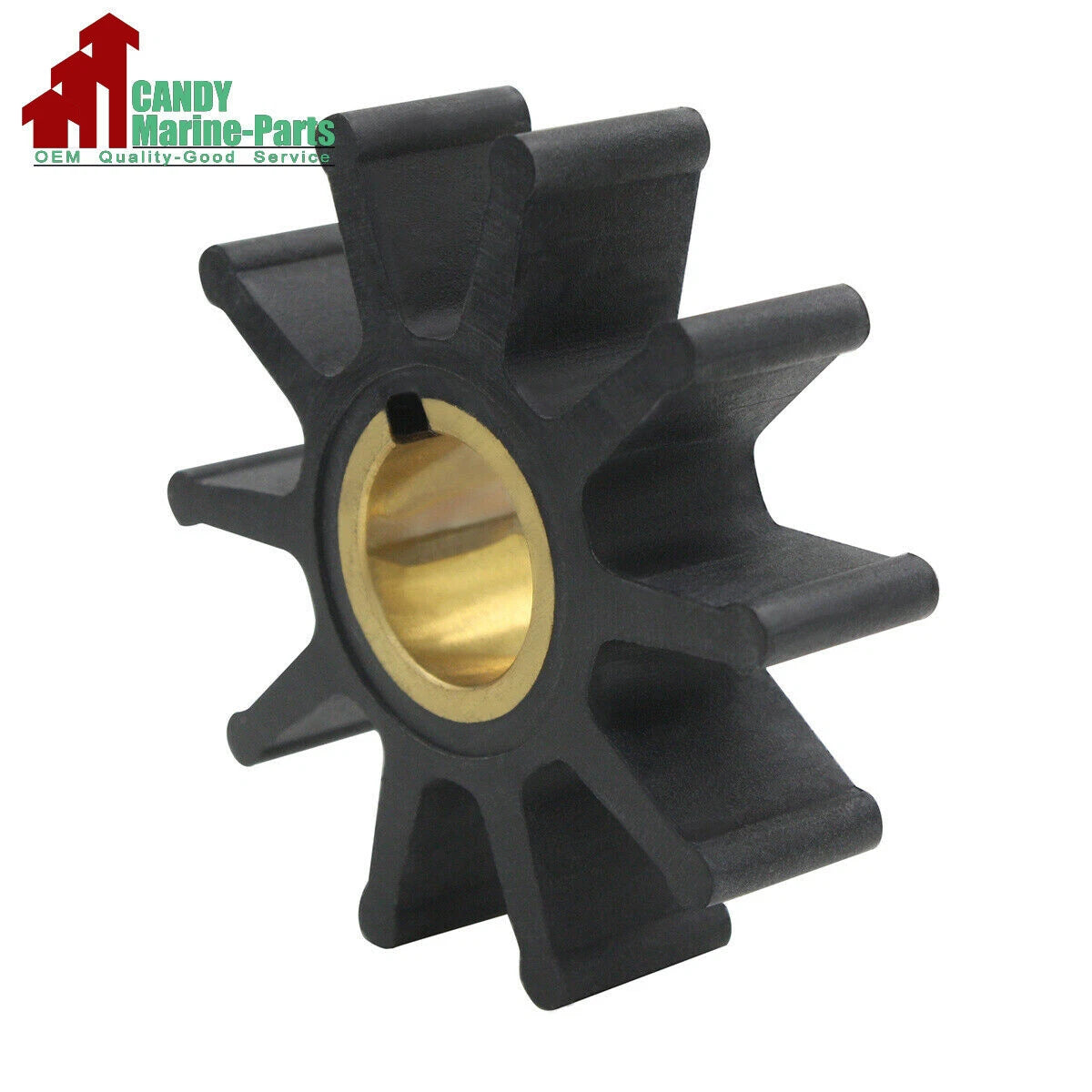 Water Pump Impeller for Quicksilver F40065-2 Sierra 18-3084 (Replacement)