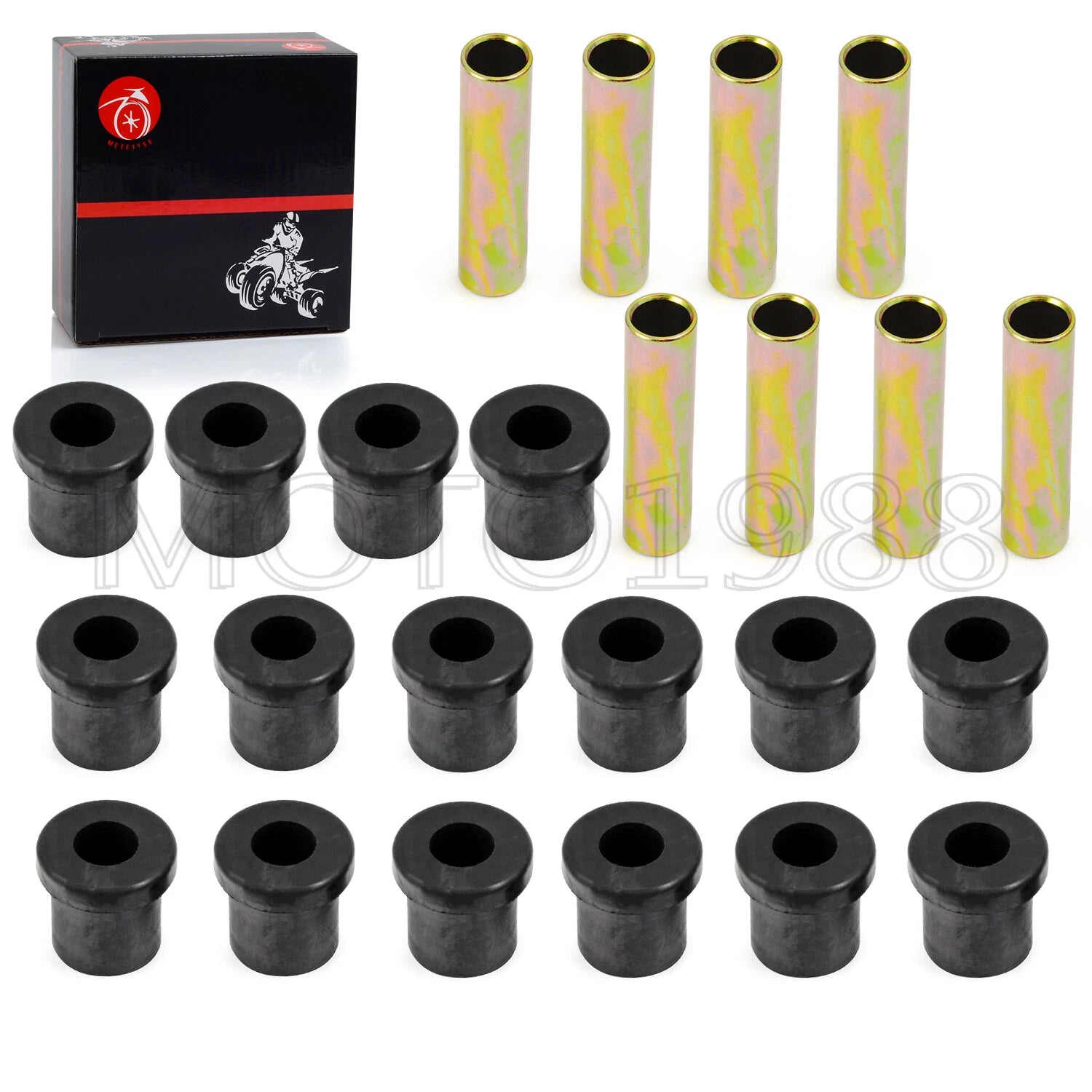 Leaf Spring Bushing Set for Club Car DS Golf Cart (1012303, 1015583)