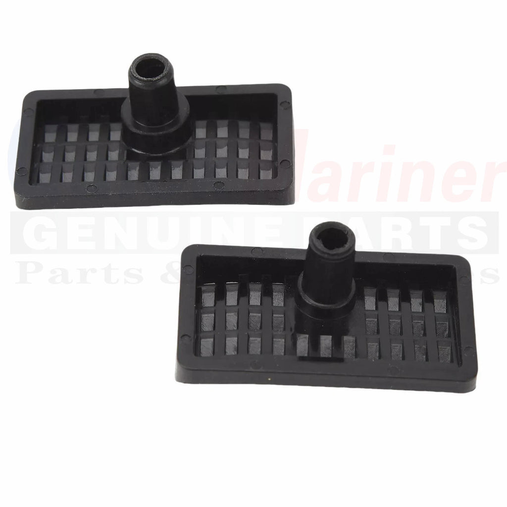 Set of 2 Water Inlet Covers for Yamaha 2T 60HP Outboard (6H1-45214-00, 6H1-45215-00)