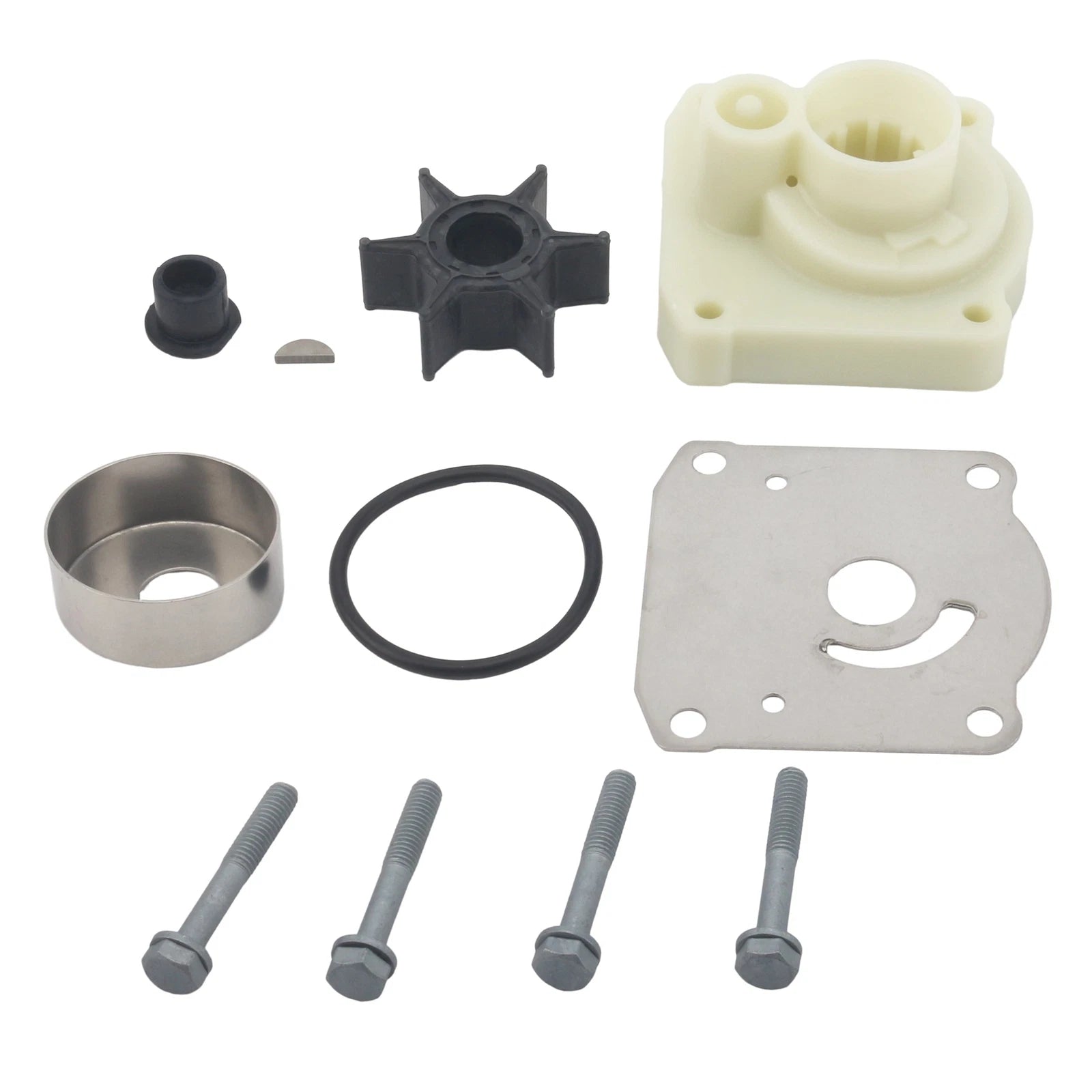 Water Pump Repair Kit for Yamaha F25 25 HP Outboard Motor (2000–2023)