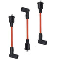 3X Spark Plug Wire for Mercury 150-175-200 (7", 813715A1, 90816A25, 93475A25, 697331)