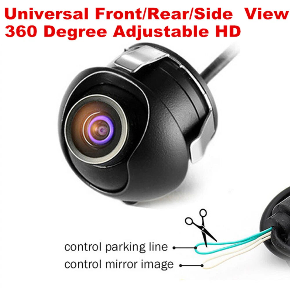 170° Reverse Camera for Car (Waterproof, HD Night Vision)