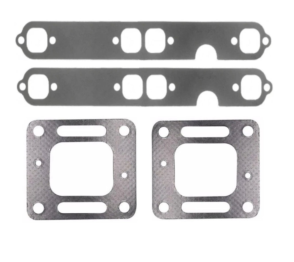 Exhaust Riser Elbow Gasket Set for Mercruiser 5.0L 5.7L (27-33395, 27-863724)