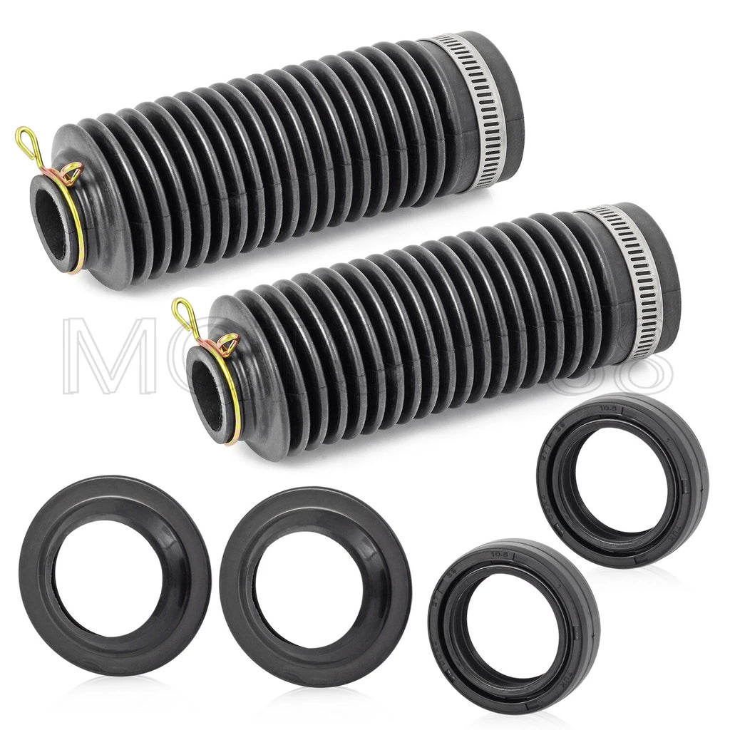 Front Fork Oil Dust Seal & Boot Kit for Honda XR100R (1985–2004), CRF100F (2004–2013)