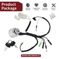Starter Key Switch for Honda Engines GX 610 620 670 (35100-ZJ1-842, 35100-ZJ1-841)