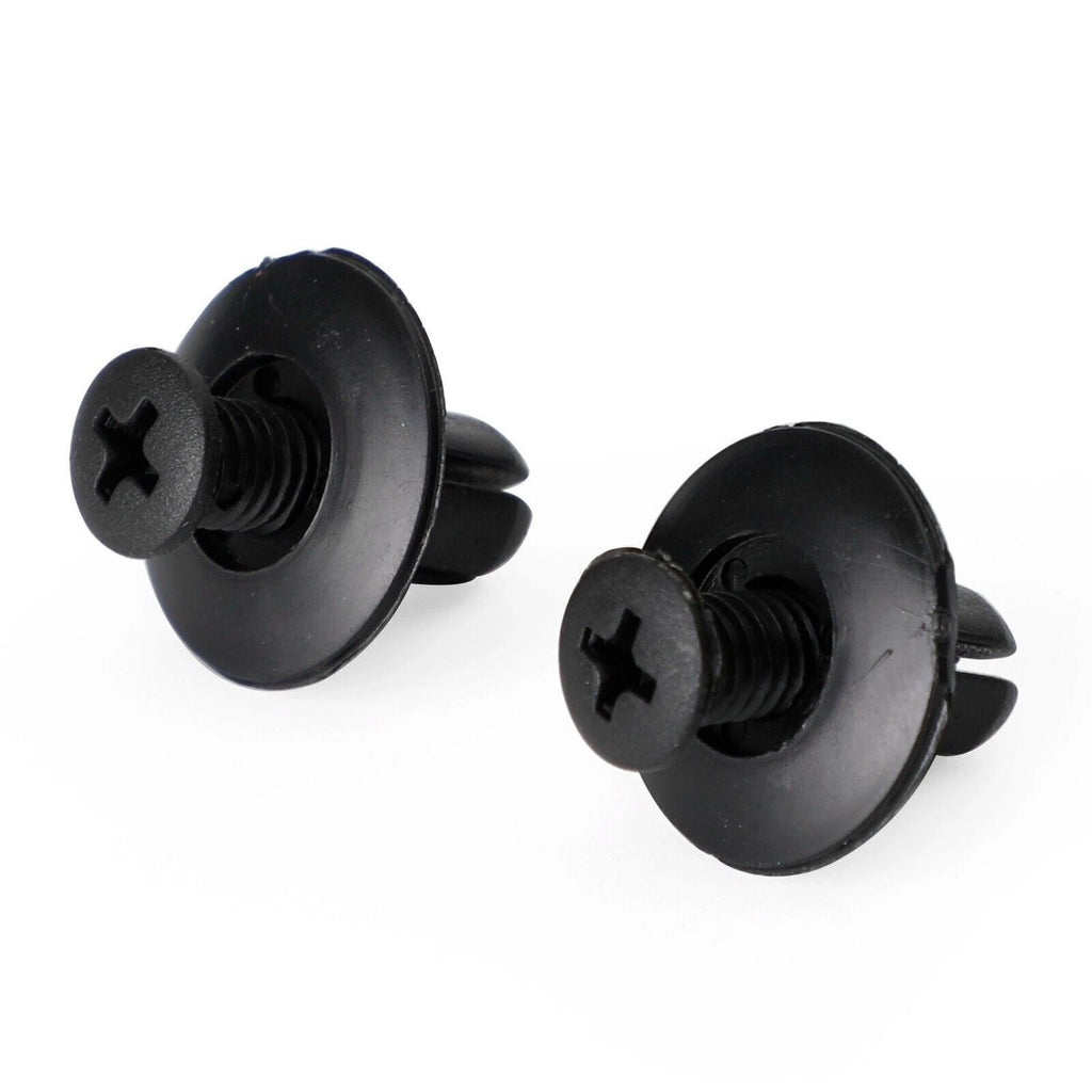 10x 8mm Fairing Clip Screw Rivets for Suzuki GSX