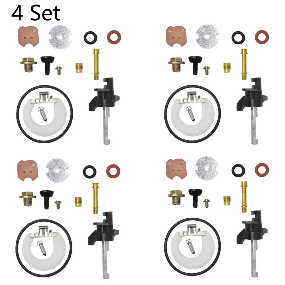 Set of 4 Carburetor Repair Kits for Honda GX110 GX120 GX160 (5.5HP 6.5HP)