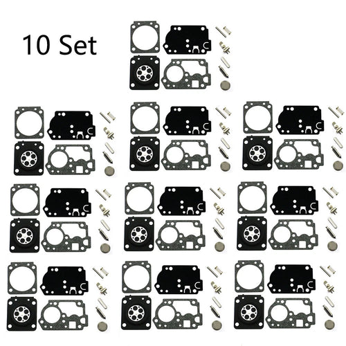 10x Carburetor Diaphragm Kit for Poulan PP330 PP335 (ZAMA RB-168 C1M-W44)