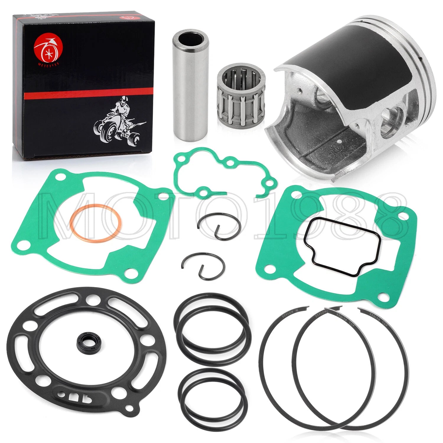Oversize 0.5mm Piston Bearing Gasket for Kawasaki KX100 (1995–2009, 2011–2013)