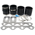Exhaust Manifold Bellow Hose Kit W/Gasket for OMC 5.0 5.8L V8 (3852741)
