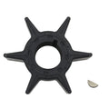 Water Pump Impeller & Key for Yamaha 25 30 40 HP (4-Stroke, 6H4-44352-00)