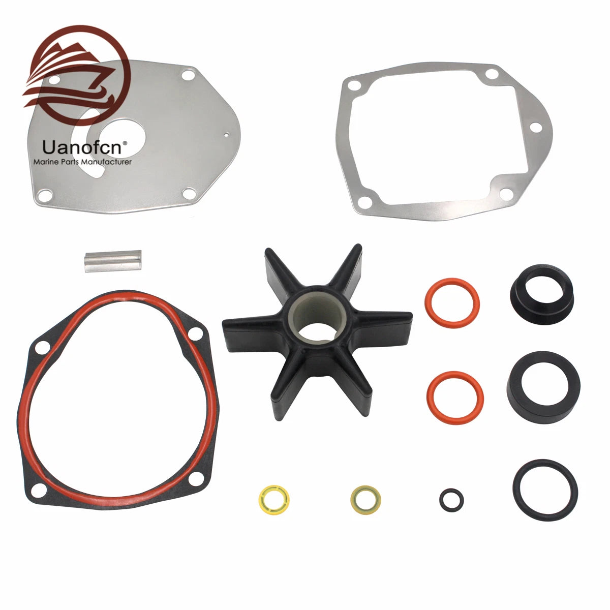 Water Pump Kit for Mercury Force 75 90 120HP (18-3214, 47-43026Q06, 8M0100526)