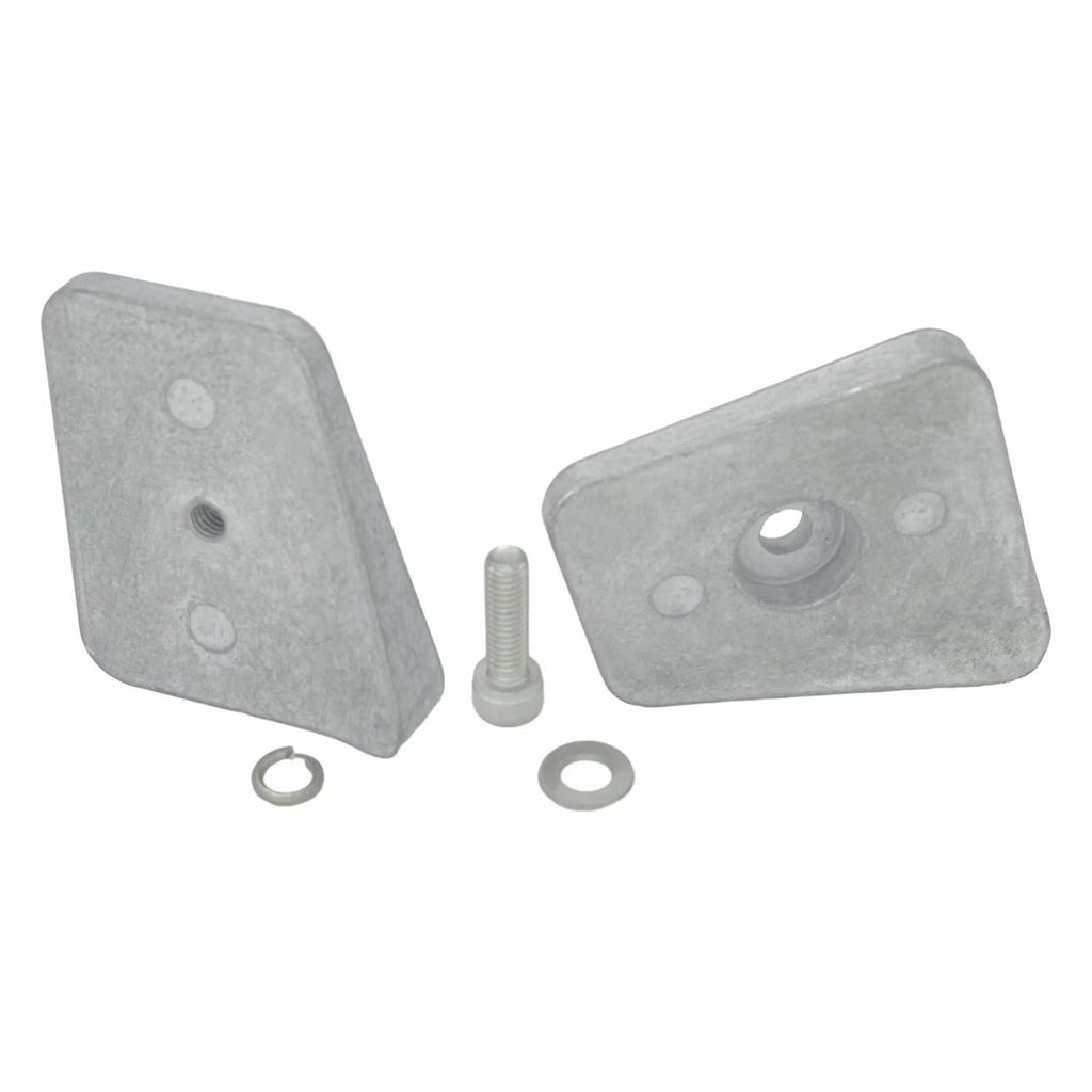 Anode Zinc Double Plate for Johnson Evinrude 20-30hp (1991–2005) Replaces 434029
