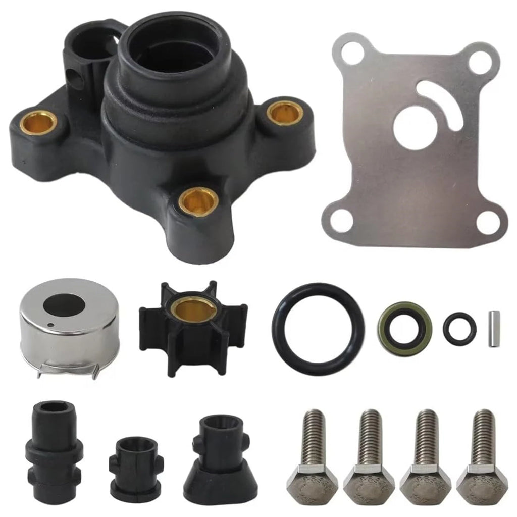 Water Pump Impeller Kit for Johnson Evinrude 9.9 15 HP (394711 386697)