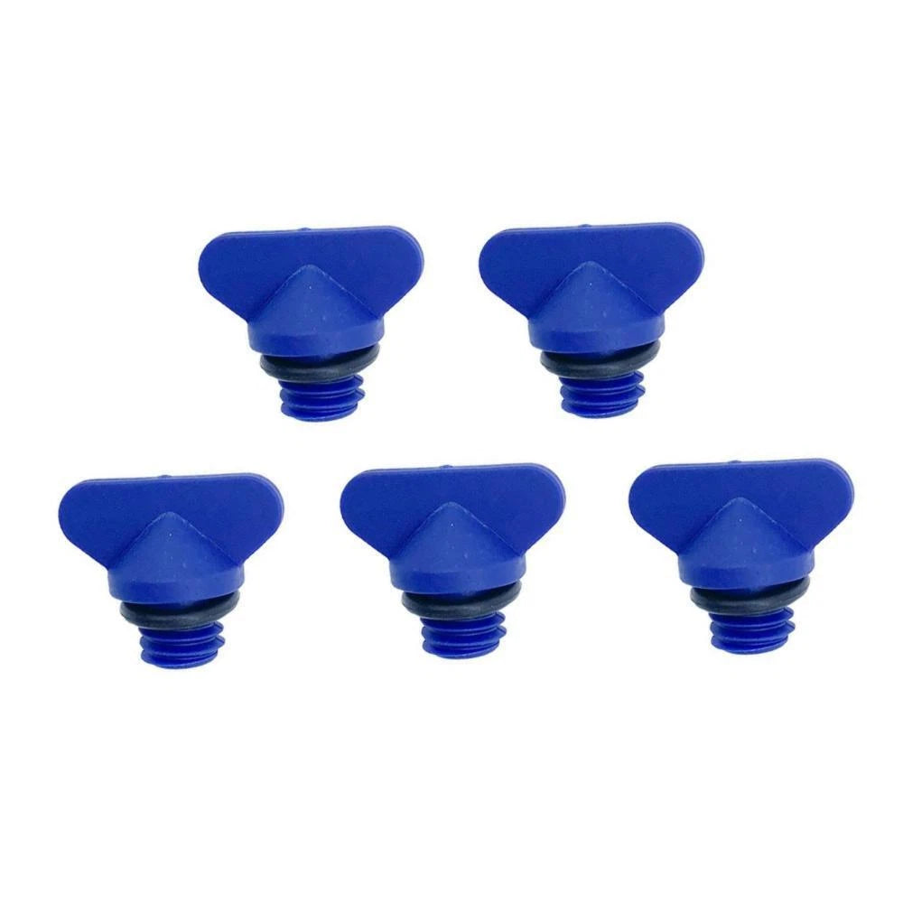Pack of 5 Mercruiser Manifold Engine Block Drain Plug Kit 22-806608A02, 18-4226