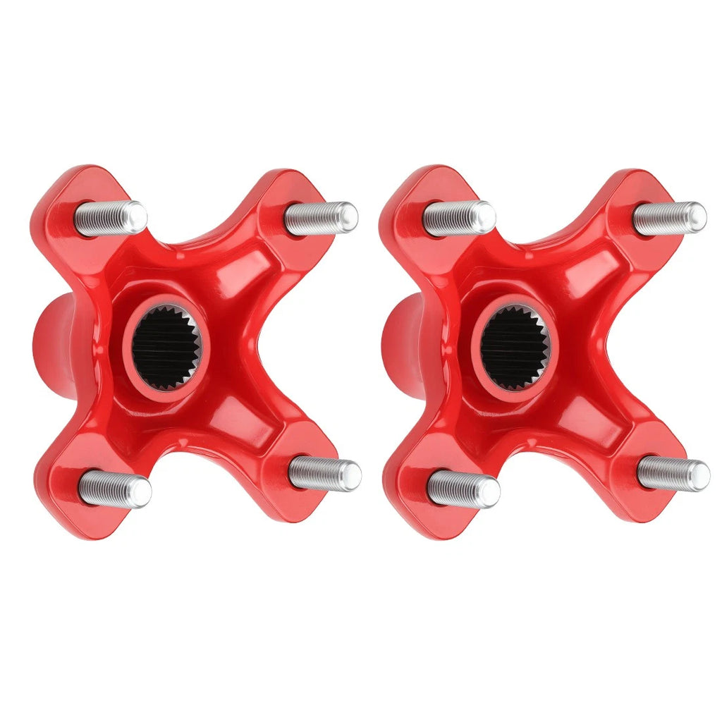 2 Rear Red Wheel Hubs for Honda Sportrax 250 2x4 TRX250EX (2001–2008) 42410-HN6-A20