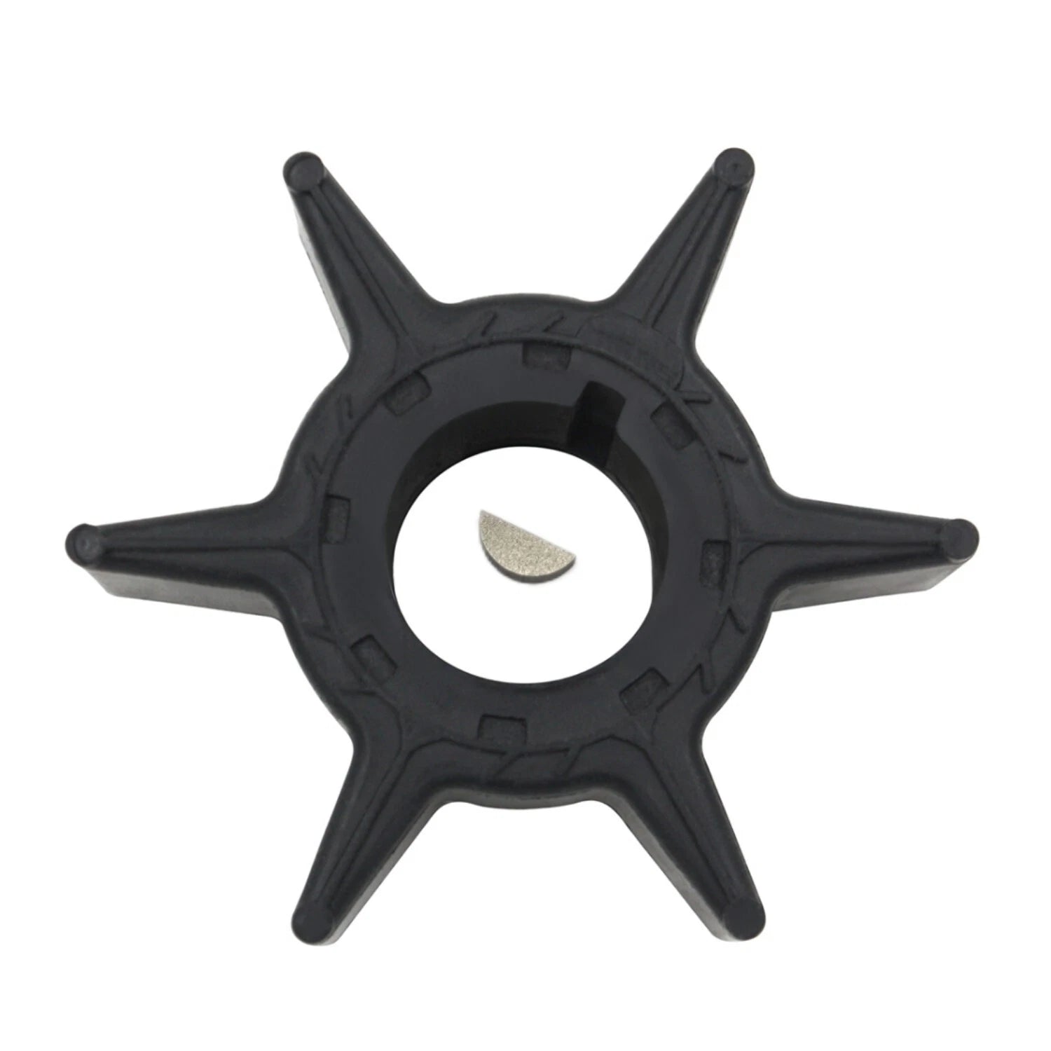 Water Pump Impeller & Key for Yamaha 25 30 40 50 HP (EPMV 6H4-44352-02)
