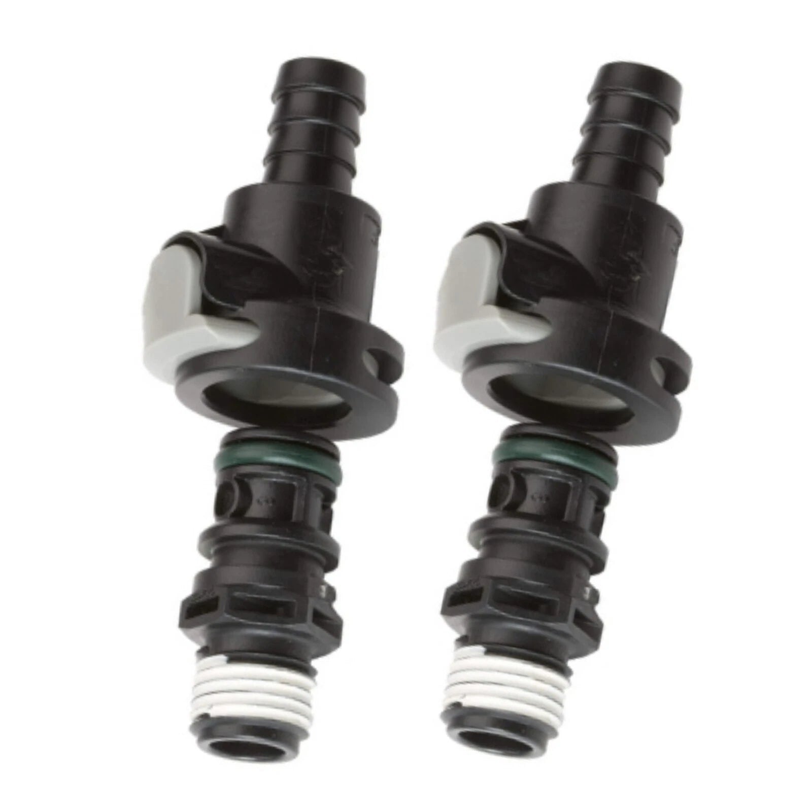 2Pcs Sprayless Connector with Thread Sealant for Universal Applications