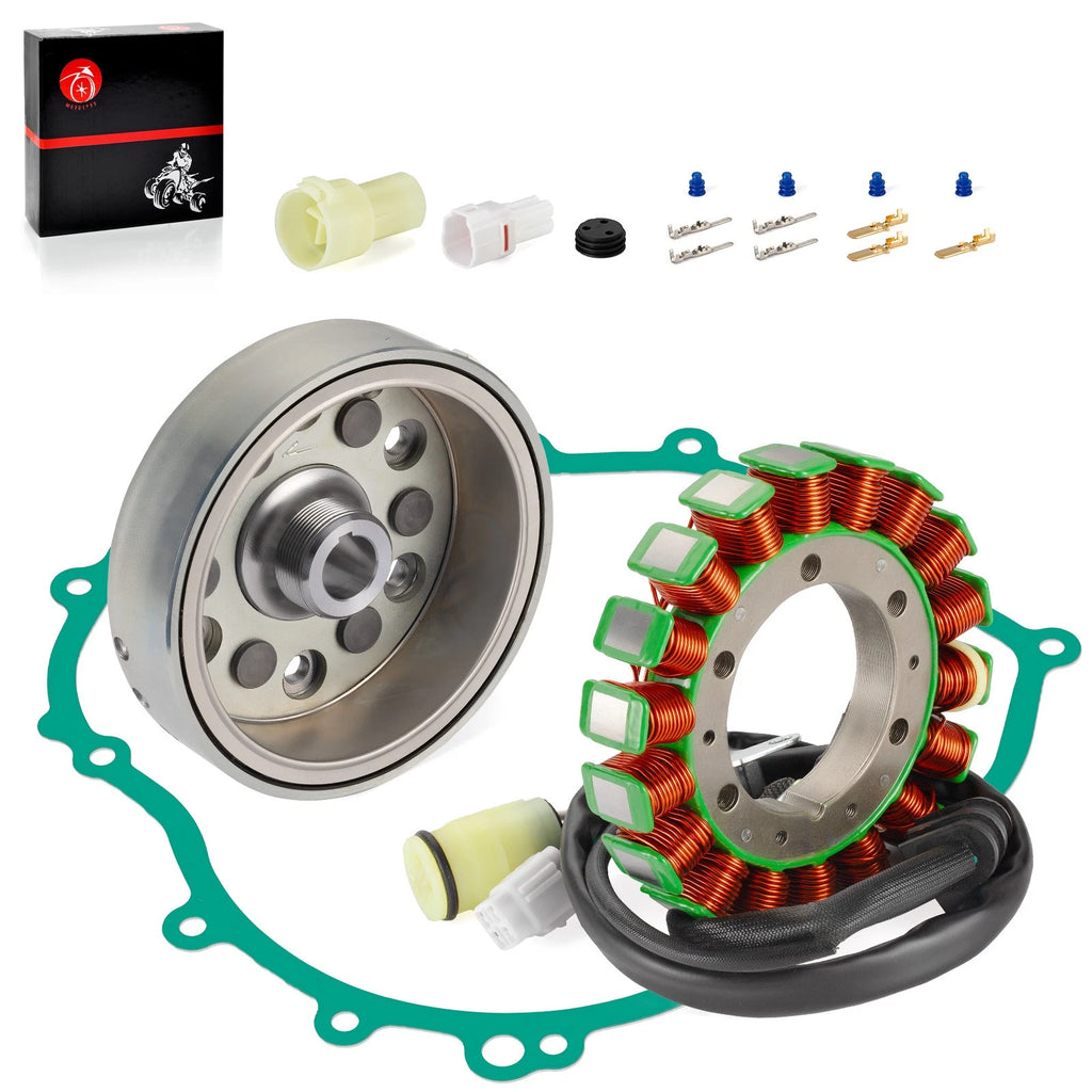 Stator + Flywheel Rotor + Gasket Kit for Yamaha Bruin 350 (2004–2006)
