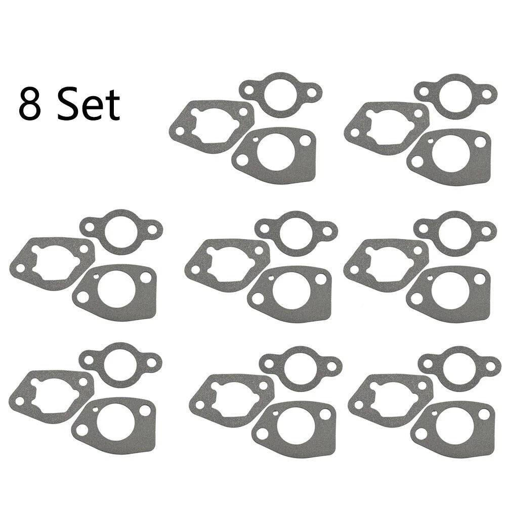Set of 8 Carburetor Gasket Kit for Honda GX340 GX390 188F (11HP 13HP)
