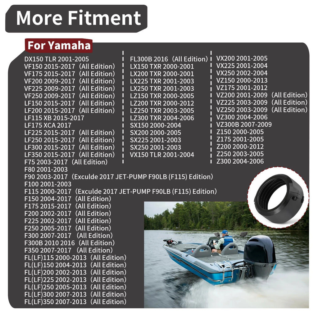 Rigging Fastener for Yamaha F75/80/100/115/150/200/250/300 (1990–2000) 68F-42753-00-00