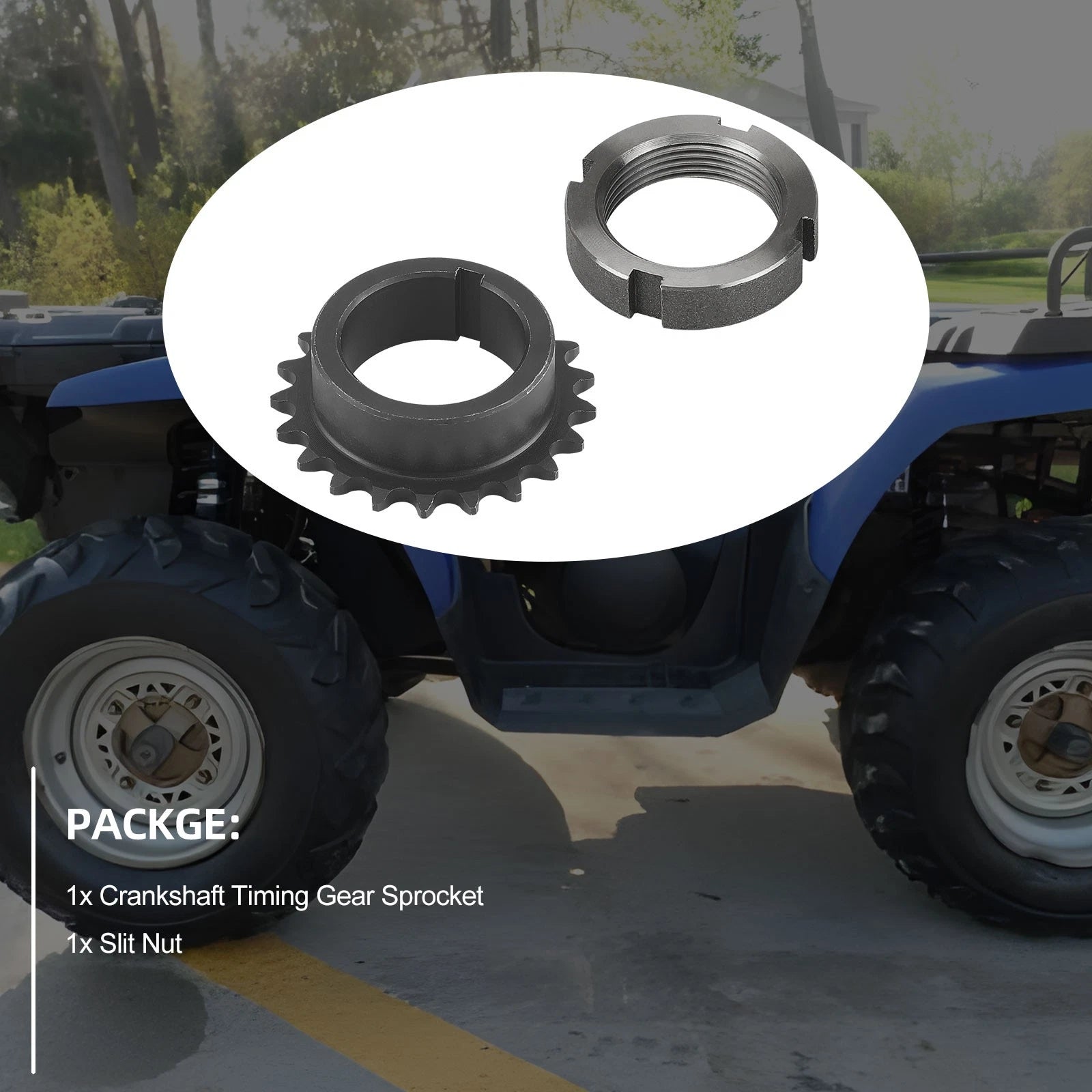 Crankshaft Timing Gear Sprocket for Polaris Magnum 425 1995–1998 / 500 1999–2003