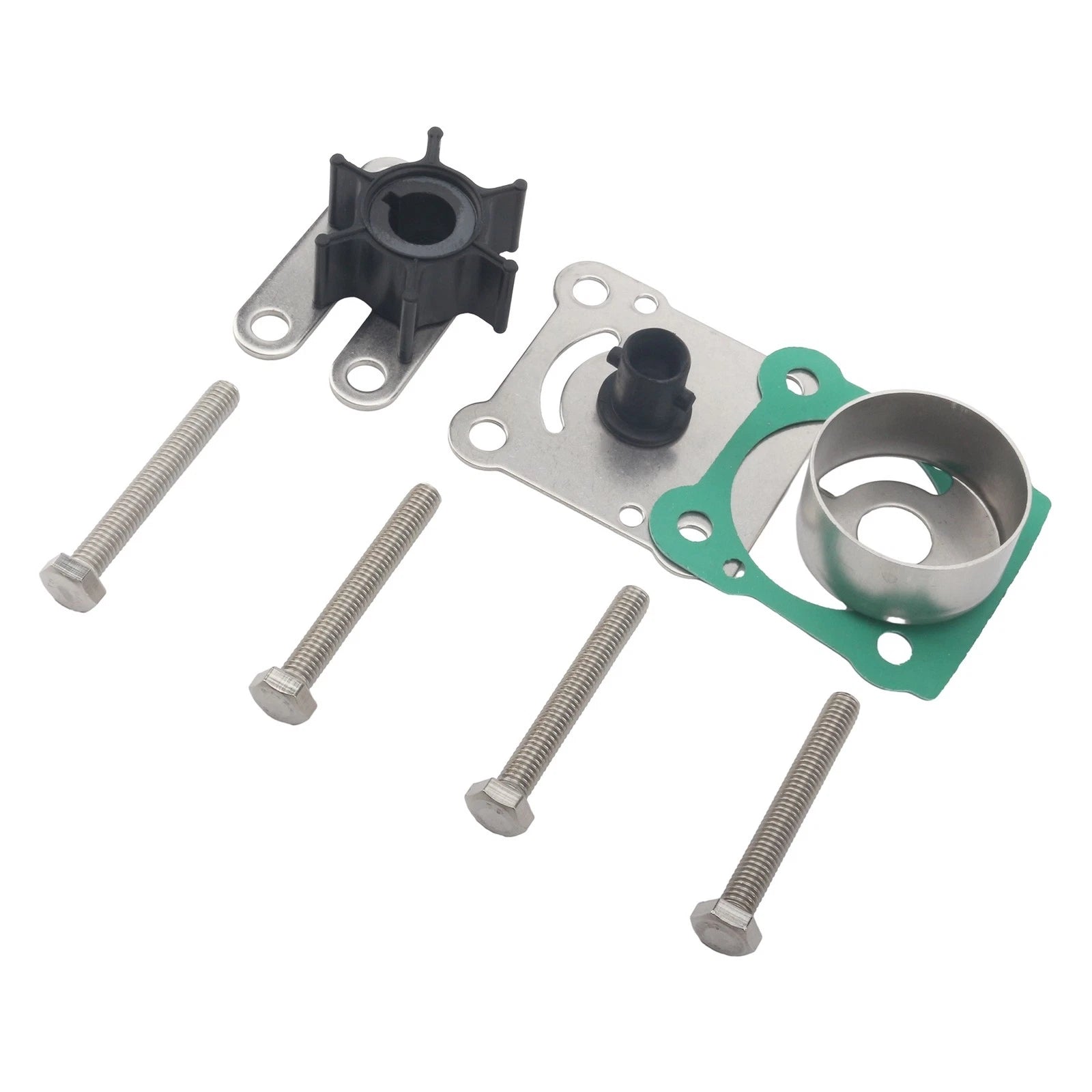 Water Pump Impeller Service Kit for Yamaha 2 Str 6 8 HP (6N0 6G1-W0078-00)