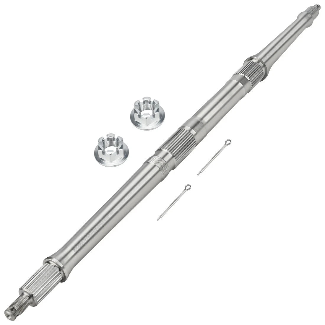 Rear Axle Shaft with Nuts for Yamaha Raptor 350 YFM350 (2004–2013) 5YT-25381-10-00