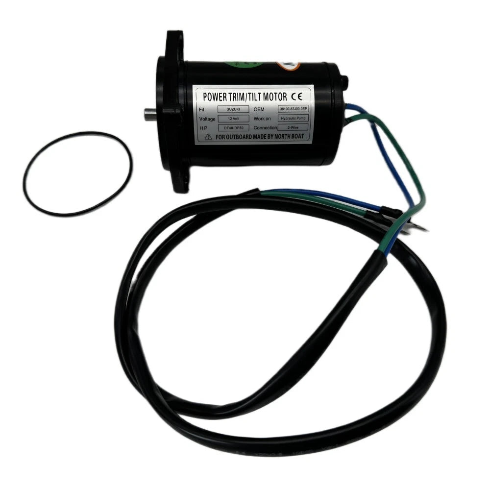 Tilt Trim Motor for Suzuki DF 40 50 QHS/L TS Outboard (1999–2010) 38100-87J00-0EP