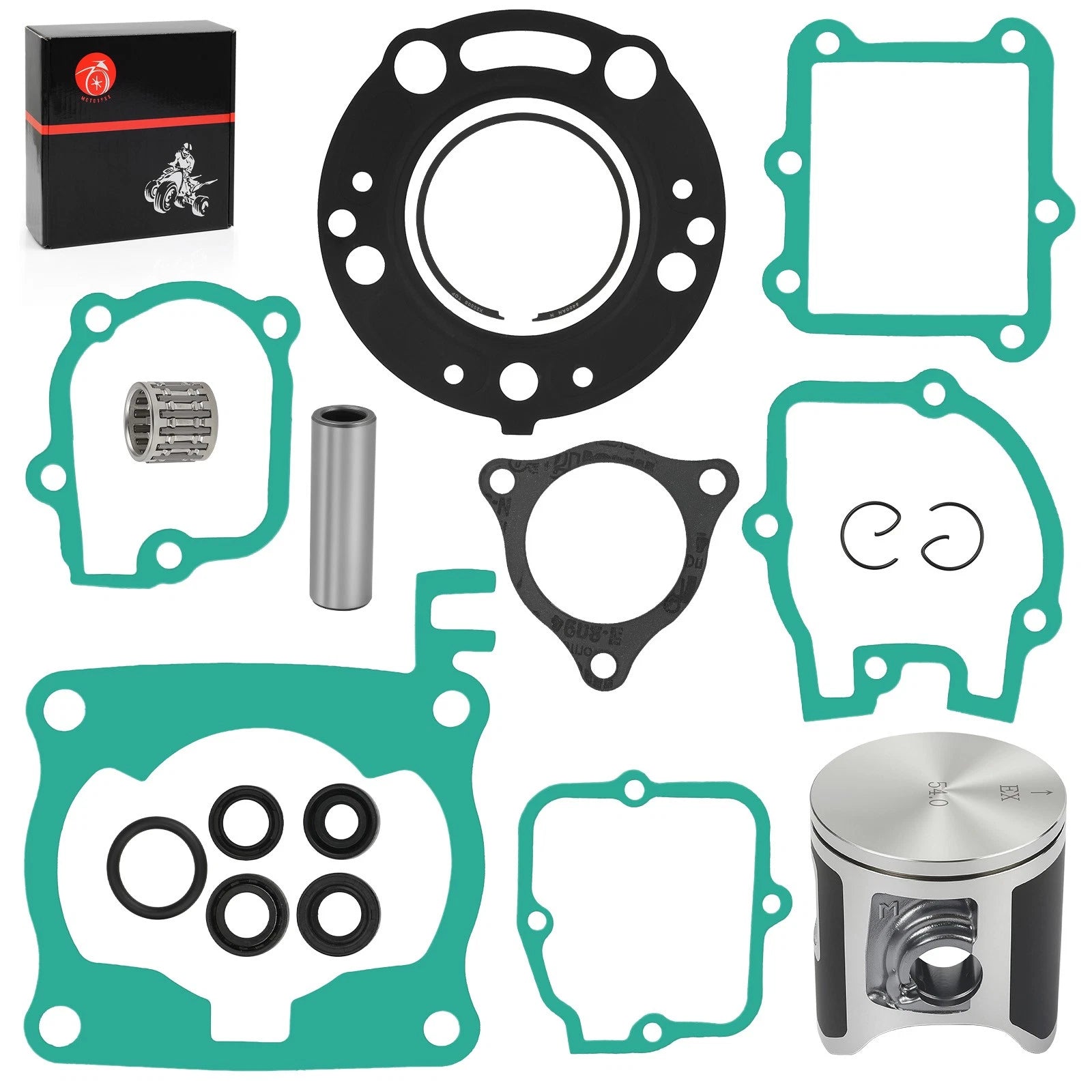 Top End Rebuild Kit 54mm STD B Piston for Honda CR125R (2003–2004) 13110-KSR-A00