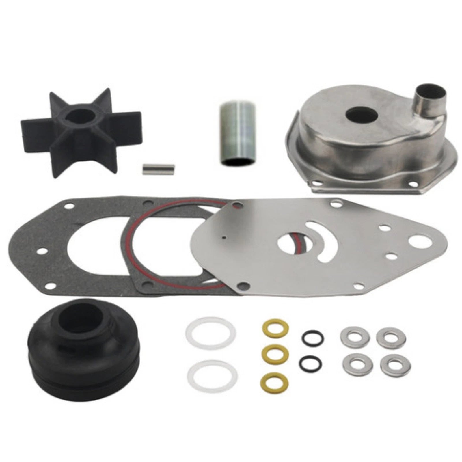 Water Pump Impeller Kit for Mercury 50 55 60 HP (46-812966A11, 12095)