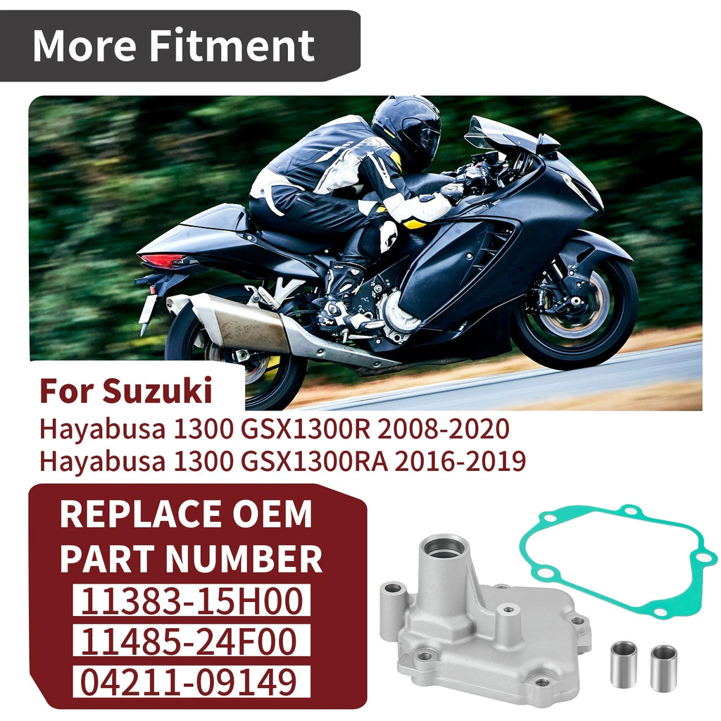 Gear Shifter Cover with Gasket for Suzuki Hayabusa GSX1300R (2008–2020) 11383-15H00