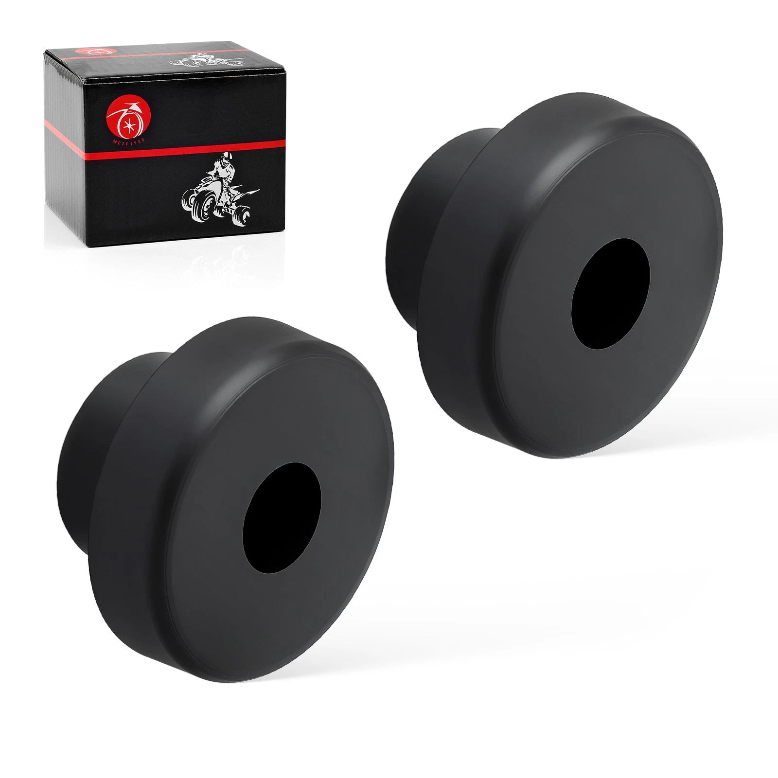 2X Radiator Lower Mount Bushing for Polaris 550 INDY (2000–2023)