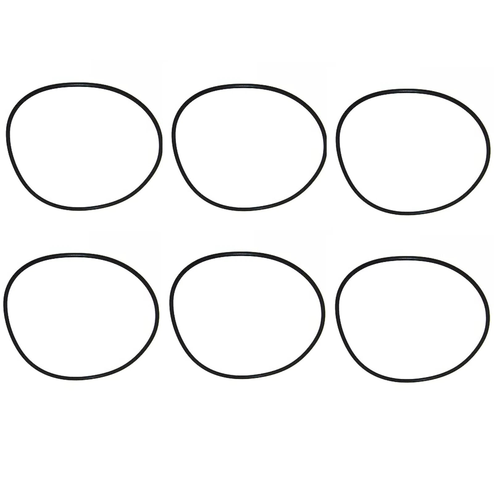 Set of 6 O-Rings for Mercury Mariner 200/225/250/275/300 HP Outboards (25-818573)