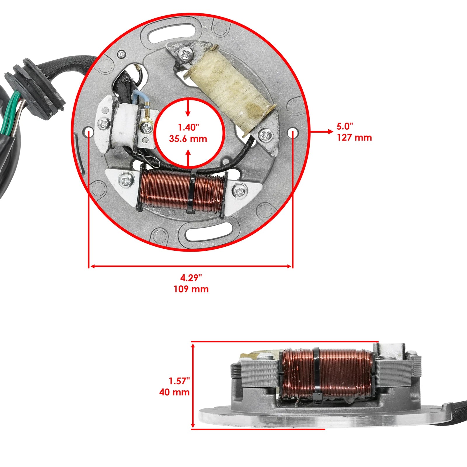 Stator for Yamaha Waverunner 700 Pro/Wave Blaster (1993–1995)