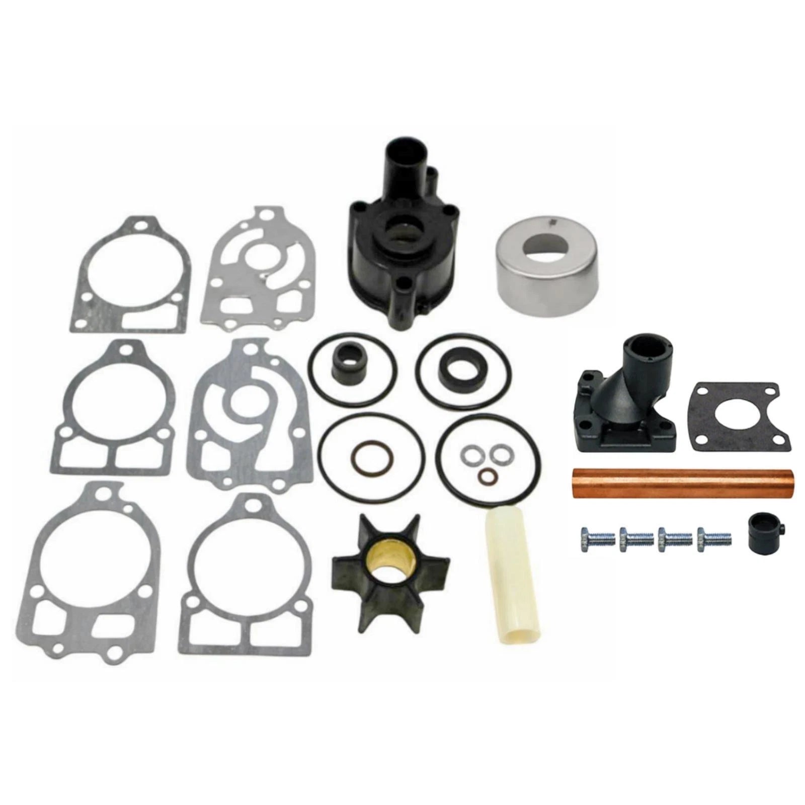 Water Pump Impeller Kit 46-73804A3 for Mercury 75 80 90 115 140 150 Hp