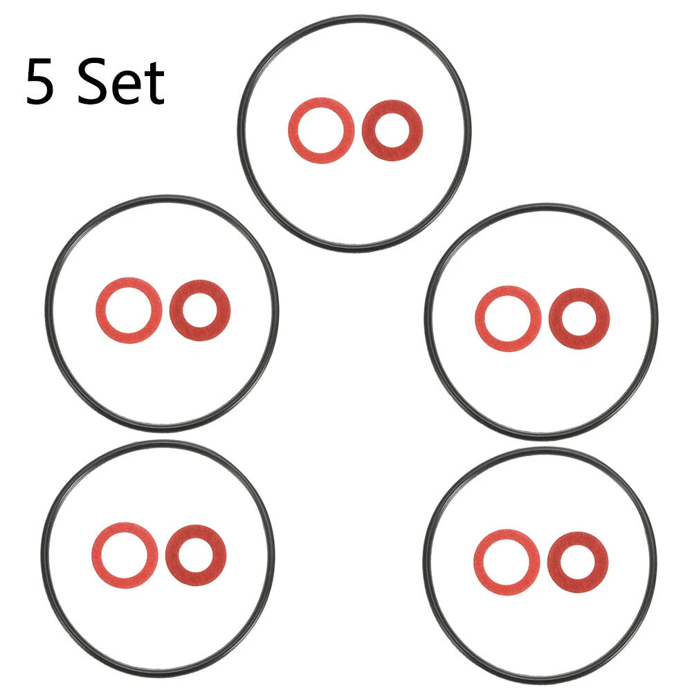 Set of 5 Carburetor Float Bowl Gasket Kit for GX120 GX160 GX200 GXV120 GXV140 GXV160
