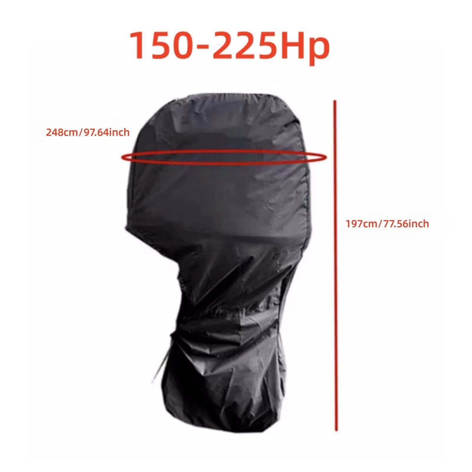 Outboard Motor Cover for Honda 150-225HP (Waterproof, Heavy-Duty)