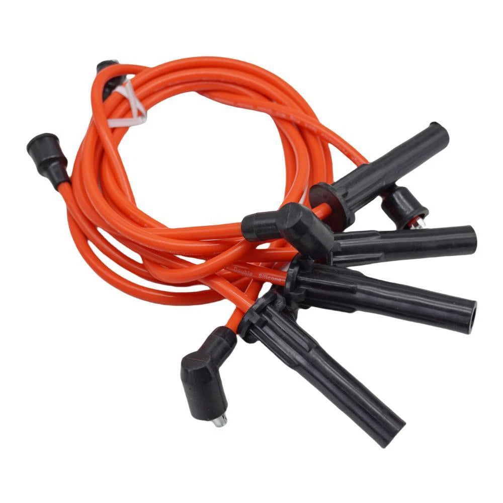 Spark Plug Wire Kit for Volvo Penta 4 Cylinder 230 AQ BB (Replaces 875571, 834365)