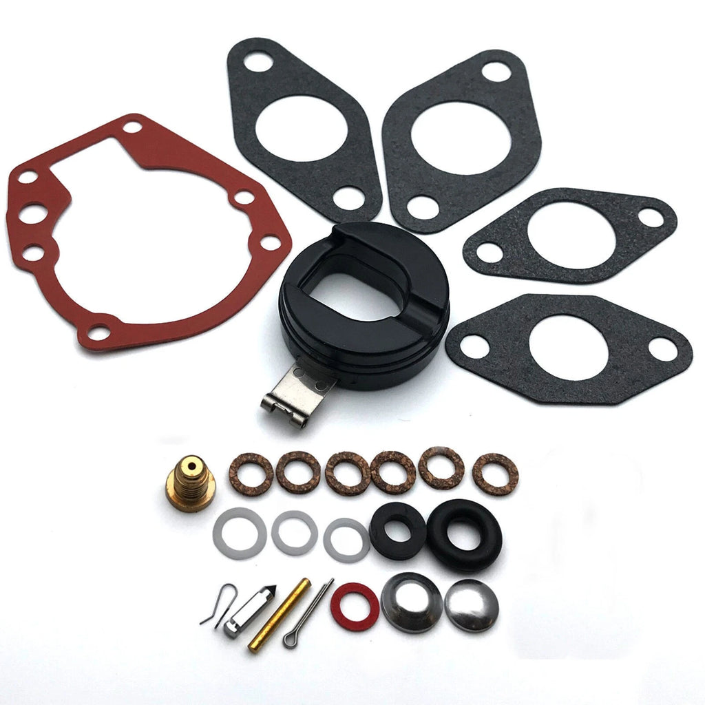 Carburetor Kit w/ Float for Johnson Evinrude 5-18 hp Engine