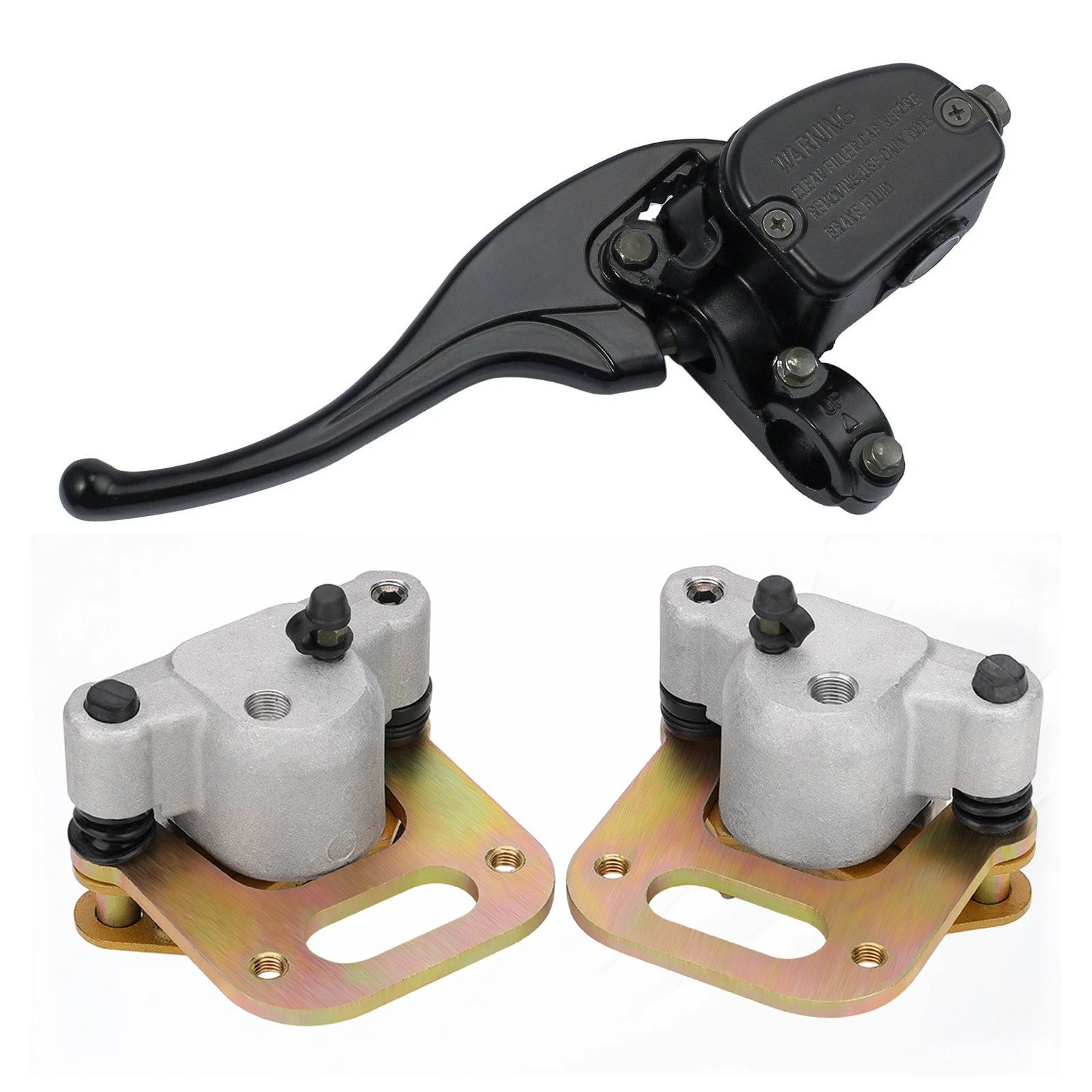 Front Brake Calipers & Master Cylinder Set for Polaris Xplorer 400 500 (1995–1998)