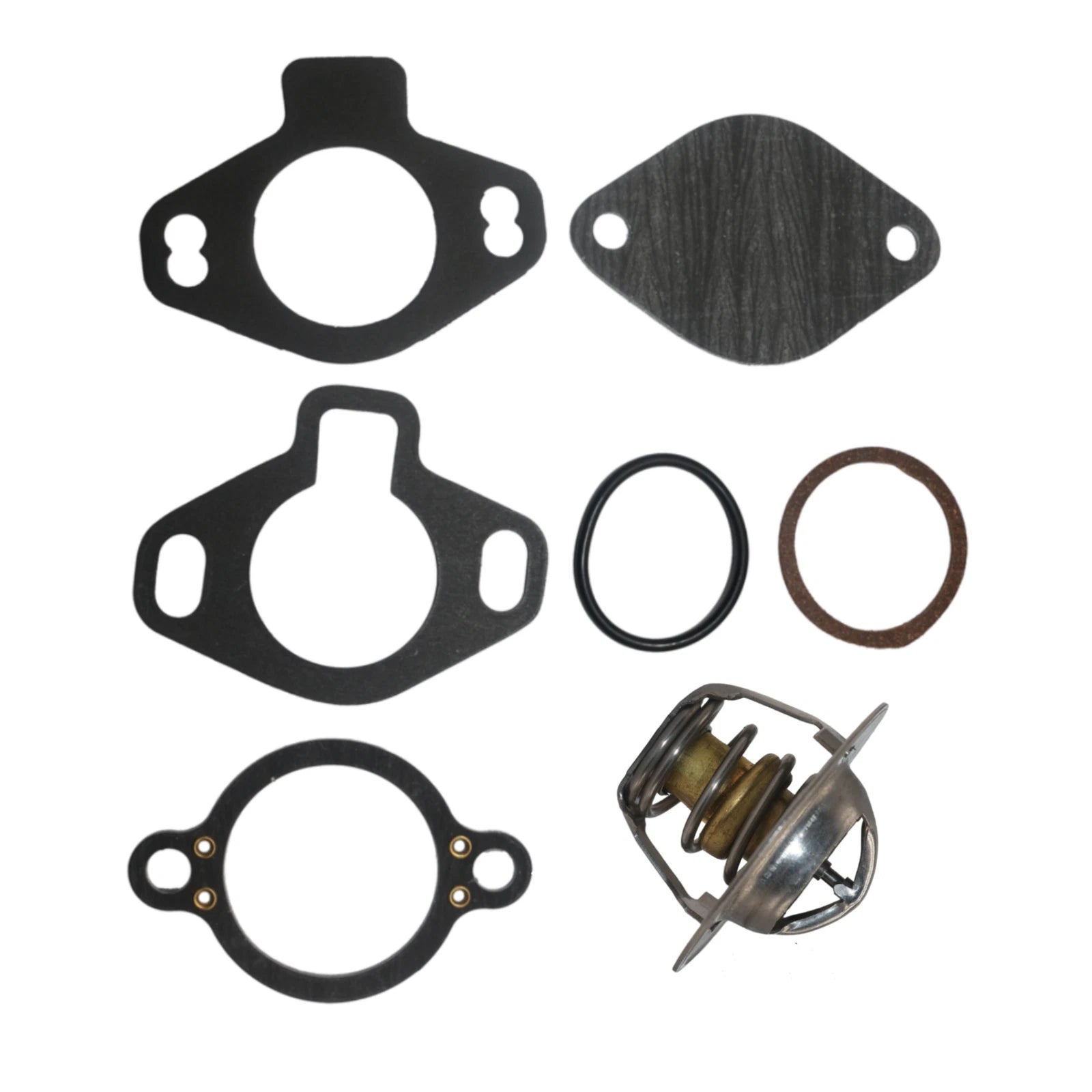Thermostat Kit 140°F for Mercruiser Sterndrive V6 V8 (807252Q4, 18-3668, 13390)