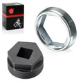 Steering Stem Bearing Removal Tool & Holder Nut for Yamaha Raptor 660R 700 700R