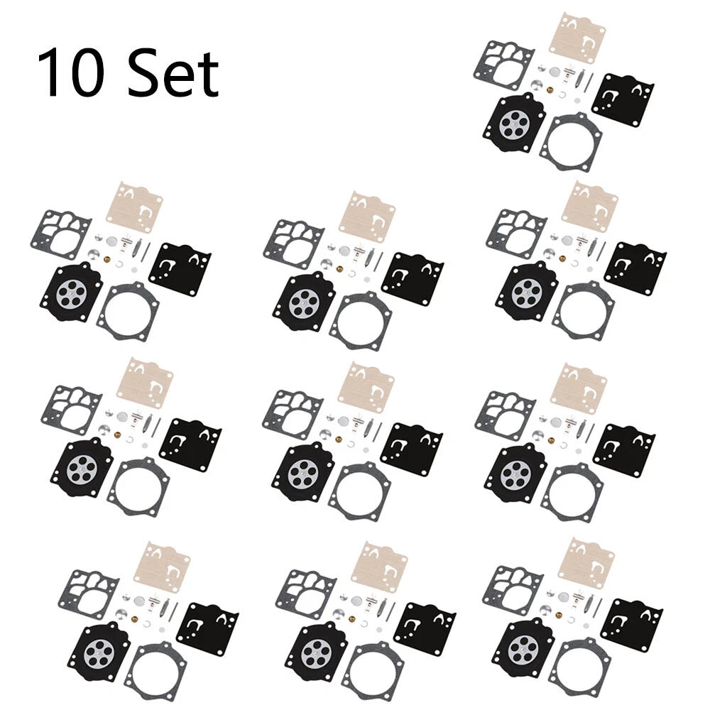 Set of 10 Carburetor Repair Parts for Walbro K12-WG Husqvarna 3120XP 272 268 MS660
