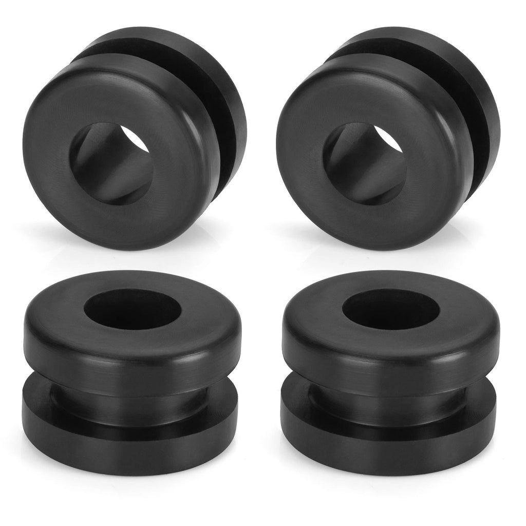 Set of 4 Rubber Heel Guard Grommets for Yamaha Banshee 350 (1990–2006)