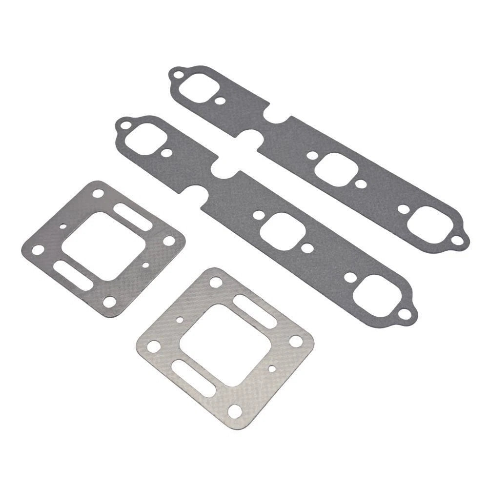 Exhaust Manifold Kit with Elbow Gasket for Mercruiser 4.3L V6 (8M0215011, 27-863724)
