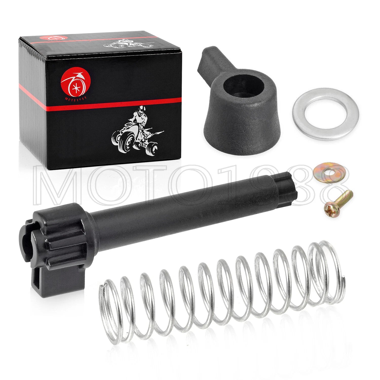 Fuel Valve Petcock Lever Knob Spring Kit for Polaris 300 400L