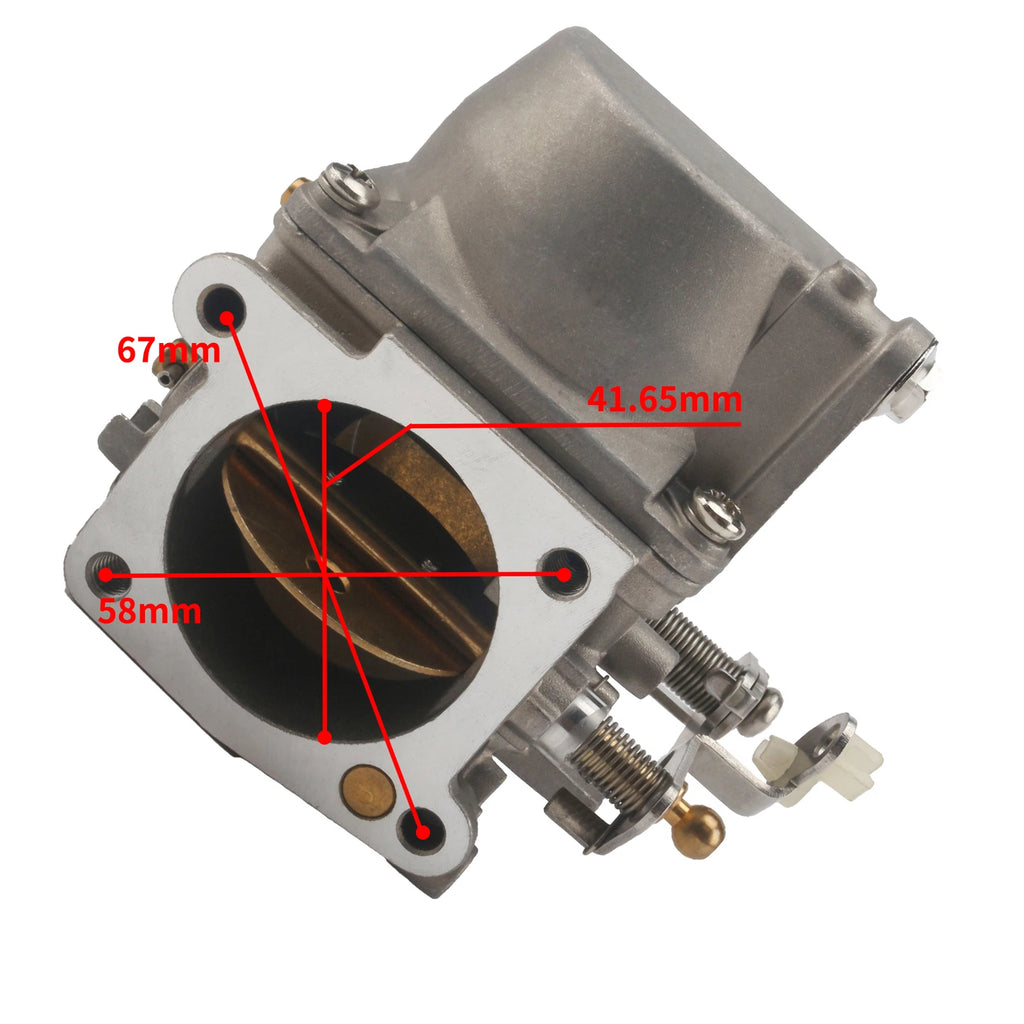 Carburetor Set for Yamaha 2 Stroke 75-85 HP (3 Cylinder) (1990–1999)