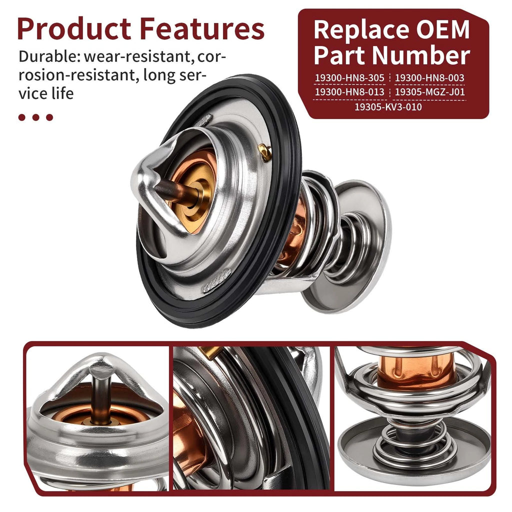 Thermostat O-Ring 19300-HN8-305 19300-HN8-003 for Honda TRX700XX Rincon 650 680 (2006–2014)