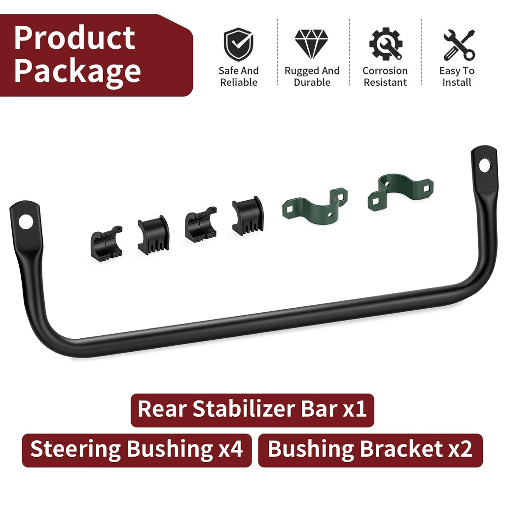 Rear Stabilizer Sway Bar for Polaris Scrambler 850 1000 XP (2013–2019) 5336853-067